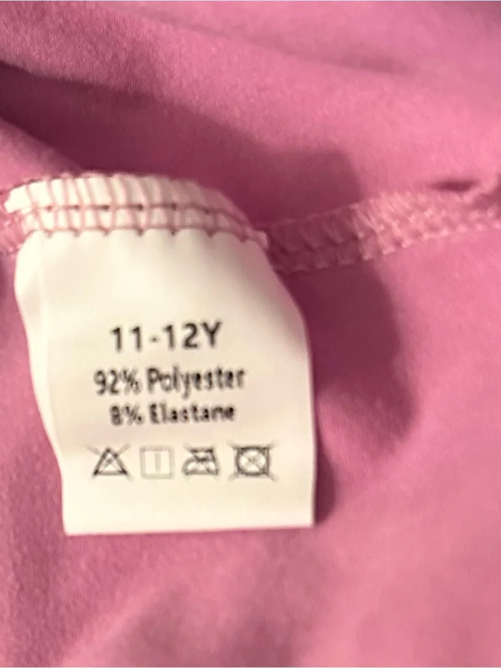 Kids Pink Stretch Leggings